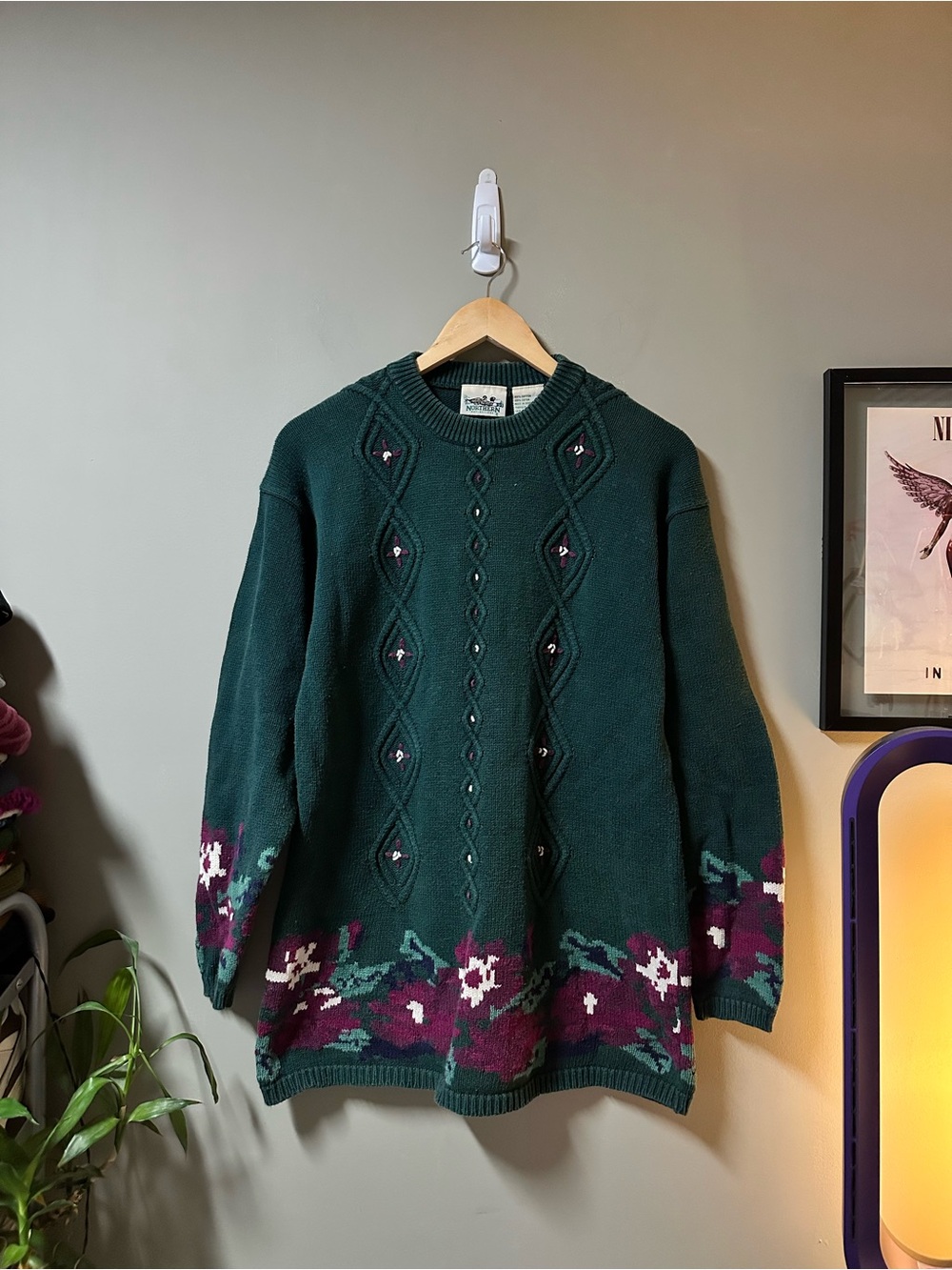 Vintage Northern Reflections Knit Sweater
